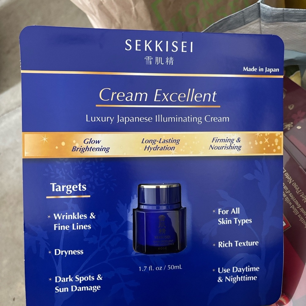 KOSE SEKKISEI Cream Excellent Luxury Japanese Illuminating Cream, 1.7 fl. oz - Picture 2 of 3